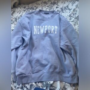 Brandy Mellville oversized newport crewneck